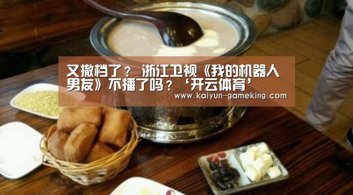 又撤档了? 浙江卫视《我的机器人男友》不播了吗?‘开云体育’(图2) 开云电竞竞猜